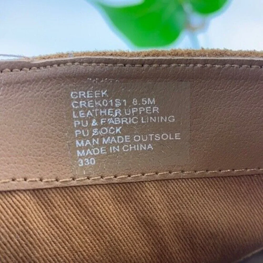 Steve Madden Women's Creek Boot Size 8.5 Bootie Tan Suede Western Low Block Heel - Picture 11 of 12